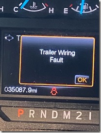 Trailer Wiring Fault
